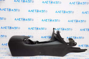 Console central armrest and cup holders Mazda 3 14-16 BM black