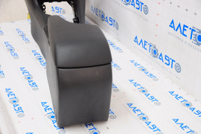 Console central armrest and cup holders Mazda 3 14-16 BM black