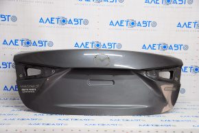 Trunk lid Mazda 3 14-18 BM without spoiler, graphite 42A