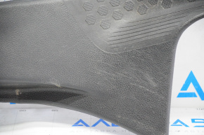 Door sill trim rear left Subaru Forester 14-18 SJ black, worn