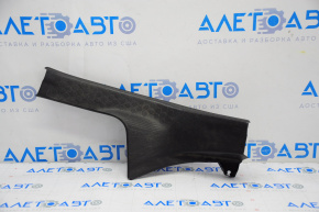 Door sill trim rear right Subaru Forester 14-18 SJ black, worn