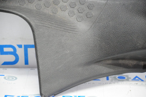 Door sill trim rear right Subaru Forester 14-18 SJ black, worn