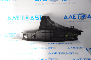 Door sill trim rear right Subaru Outback 15-19 black, worn