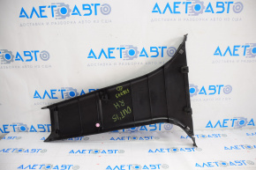 Center pillar trim lower right Subaru Outback 15-19 black, scratches