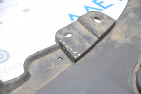 Front bumper lip VW Jetta 11-14 USA tear, scratches