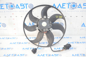 Cooling fan left VW Passat b7 12-15 USA big, bearing hums