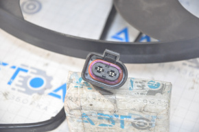Cooling fan left VW Passat b7 12-15 USA big, bearing hums