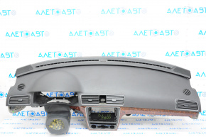 Torpedo front panel with AIRBAG VW Passat b7 12-15 USA wood insert