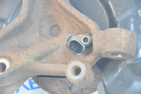 Trunnion with hub rear left VW Passat b7 12-15 USA rusty, with casing and ABS sensor