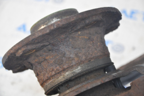 Trunnion with hub rear right VW Passat b7 12-15 USA rusty, with casing and ABS sensor