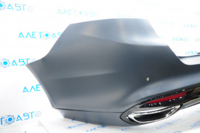 Rear bumper assembly Ford Fusion mk5 13-18 for 2 pipes, with tips, for park