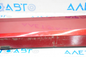 Right threshold Chevrolet Camaro 16-23 red, worn