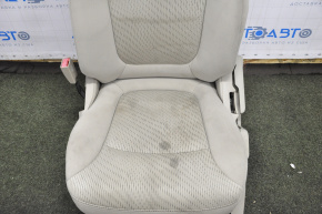 Driver's seat Dodge Journey 11-20 without airbag, fur, beige cloth, dry-cleanable