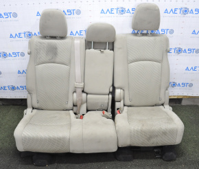 Rear row of seats 2nd row Dodge Journey 11-19 beige cloth, for dry cleaning