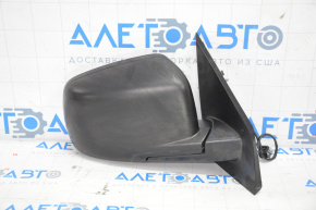 Side mirror right assembly Dodge Journey 11-15 5 pins, heated, structure, black