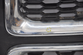 Radiator grill grill Dodge Journey 11-20 chrome with emblem, pokes
