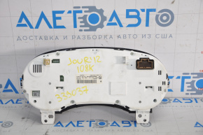 Instrument cluster Dodge Journey 11-16 108k, cracked mount