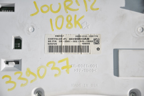Instrument cluster Dodge Journey 11-16 108k, cracked mount