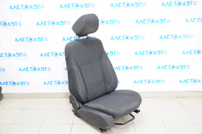 Passenger seat Ford Fiesta 11-19 cloth black, mechanical, for cleaning