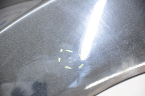 Front left wing Ford Fiesta 11-19 without threshold pad, black UH, butt