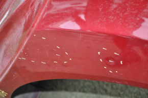 Quarter wing rear left Ford Fiesta 11-19 4d red, small bumps