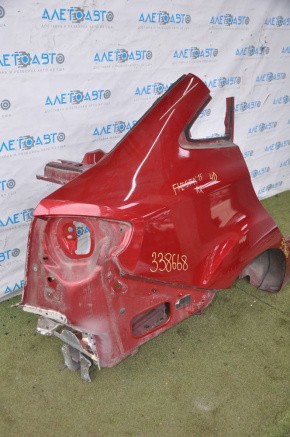 Quarter wing rear right Ford Fiesta 11-19 4d red, small poke