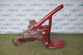 Front quarter left Ford Fiesta 11-19 red