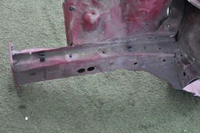Front quarter right Ford Fiesta 11-19 red