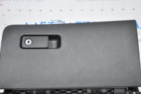 Glove box, glove compartment Infiniti QX30 17-19 black, scuffs