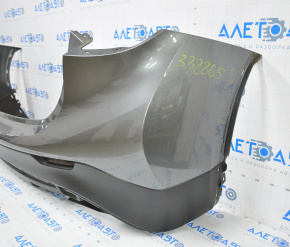 Bare rear bumper Infiniti QX30 17-19 Premium without parking sensors graphite, scratches