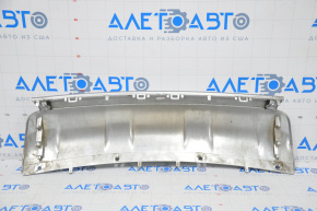 Infiniti QX30 17-19 rear bumper center lip chrome