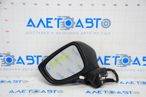 Left side mirror assembly Mazda 3 14-16 BM prerest 7 pins, BSM, heating, turn signals, graphite