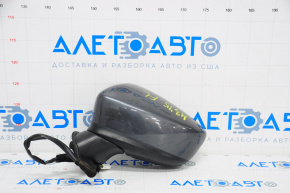 Left side mirror assembly Mazda 3 14-16 BM prerest 7 pins, BSM, heating, turn signals, graphite