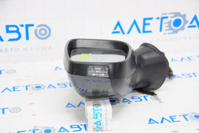 Left side mirror assembly Mazda 3 14-16 BM prerest 7 pins, BSM, heating, turn signals, graphite