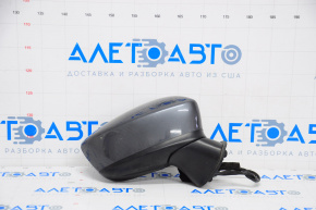 Right side mirror assembly Mazda 3 14-16 BM prerest, 7 pins, BSM, heated, turn signals, graphite