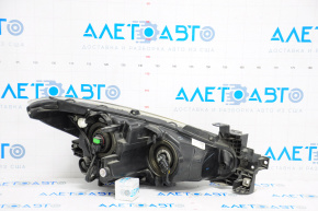 Headlight front left Mazda 3 14-16 bare BM dorest halogen, for polishing