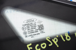 Window blind glass front right Ford Ecosport 18-22 black molding