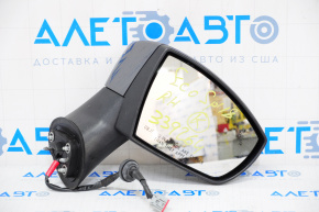 Right side mirror complete Ford Ecosport 18-22 7 pins, graphite, turn signal, BSM