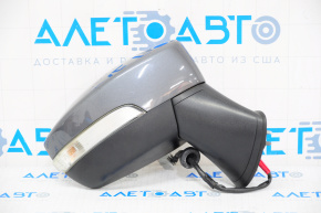 Right side mirror complete Ford Ecosport 18-22 7 pins, graphite, turn signal, BSM