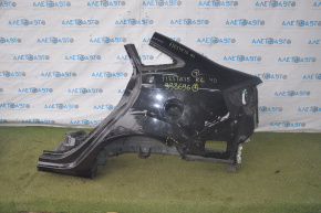 Quarter wing rear left Ford Fiesta 11-19 4d black, dents