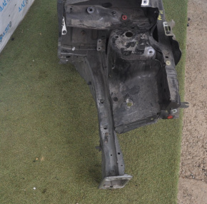 Front quarter left Ford Fiesta 11-19 black