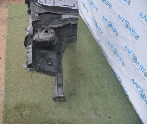 Front quarter right Ford Fiesta 11-19 black