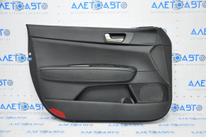 Door trim card front left Kia Optima 16-18 black, bumpers