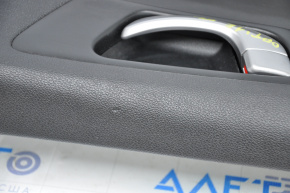 Door trim card front left Kia Optima 16-18 black, bumpers
