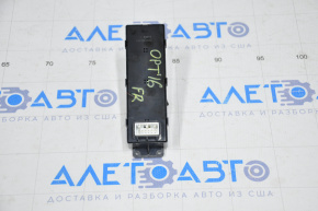Front right window lift control for Kia Optima 16-20 black with chrome