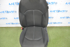Driver's seat Kia Optima 16-18 without airbag, mechanic, cloth black, burnt