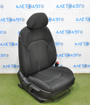 Passenger seat Kia Optima 16-18 without airbag, mechanical, cloth black