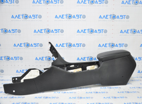 Console central armrest Kia Optima 16-20 black, worn