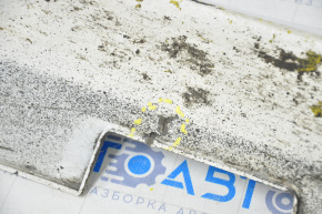 Right threshold Kia Optima 16-20 white, broken, dented, scratches