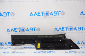 Door sill trim rear left VW Atlas 18-24 black, scratches